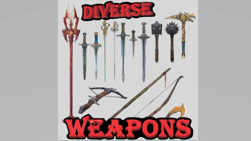 Various weapons addon