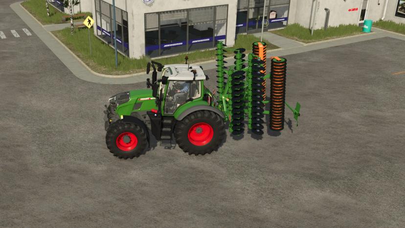 Amazone Catros 6002  мод addon