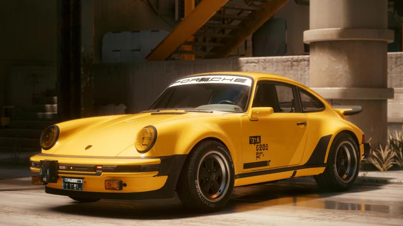 Painting a Porsche 911 Turbo addon