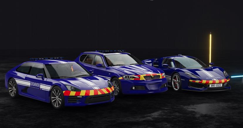 MOD GENDARMERIE SKIN PACK FOR BEAMNG.DRIVE addon