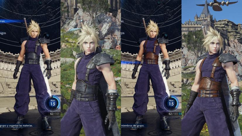2nd Soldier Cloud Costume (2 versions) mod addon