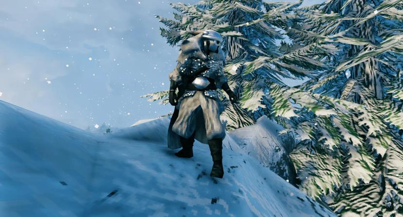 Silver White Wolf Armor addon