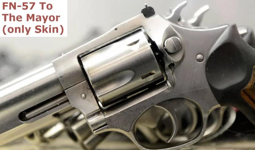FN-57 To The Mayor Gun (только скин) мод addon
