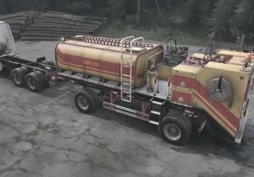 Pack of trailers from SnowRunner version 26.08.20 for Spintires: MudRunner (v14.08.19)/Mod addon