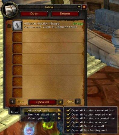 Postal 5.4 - mail addon addon