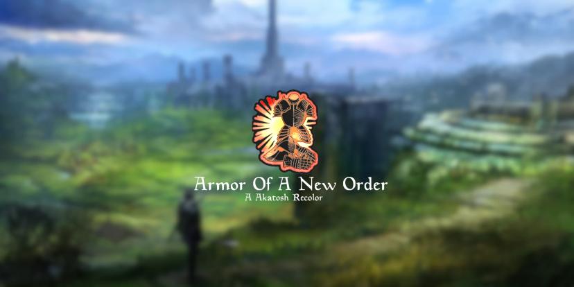 New Order Armor - Akatosh Recolor addon