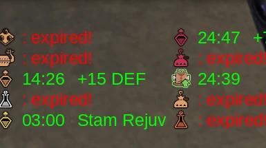 Applying buff timers addon