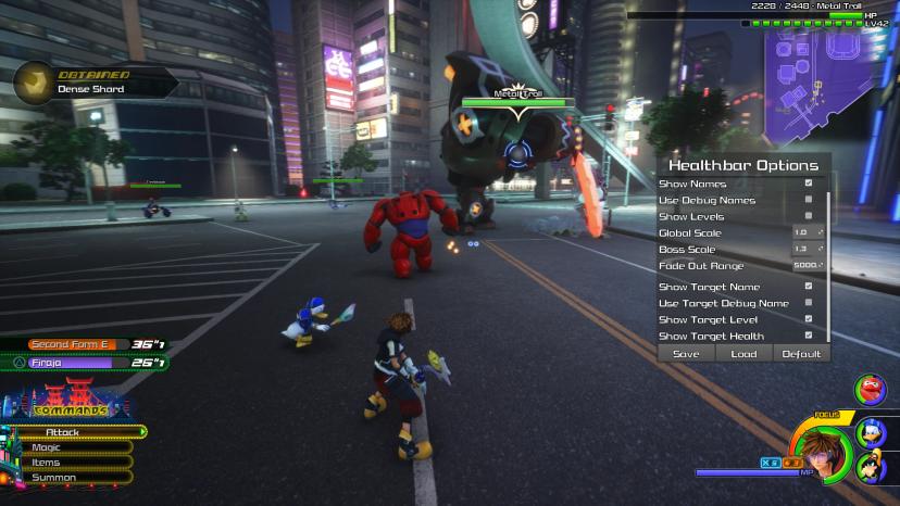 Enemy Health Bars addon