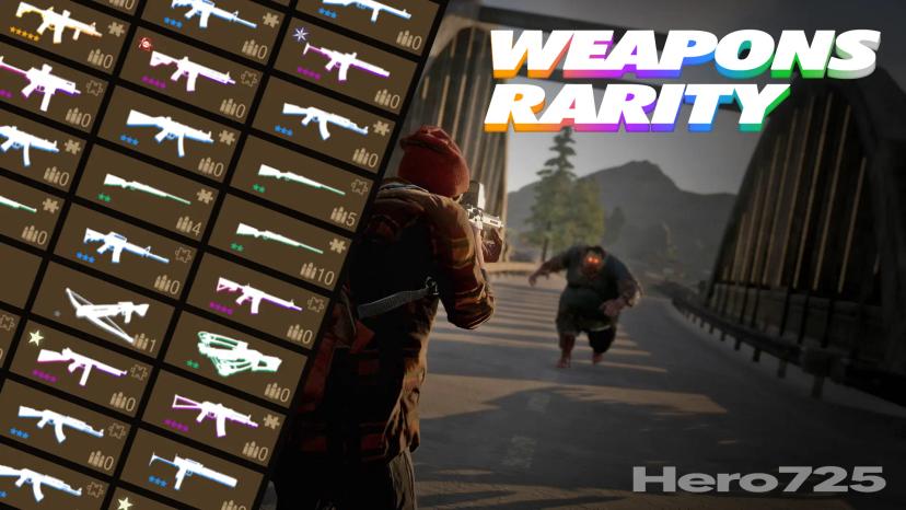 Rarity of weapons addon