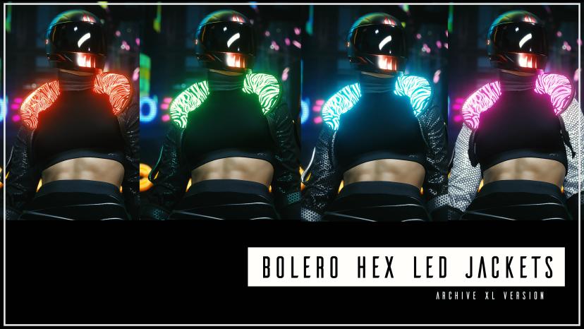 Bolero Hex Led Jacket - Archive XL addon