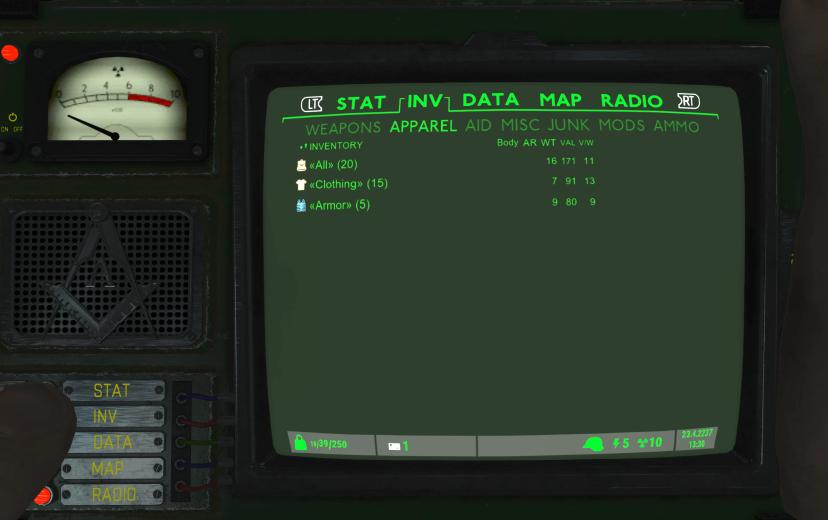 M8r Integrated Sorter - Fallout London addon
