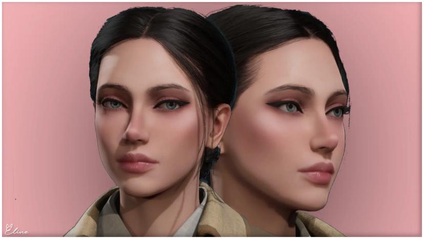 Eluvia - Edited Female Face 14 addon