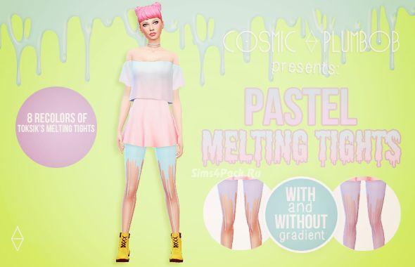 Pastel melting tights addon