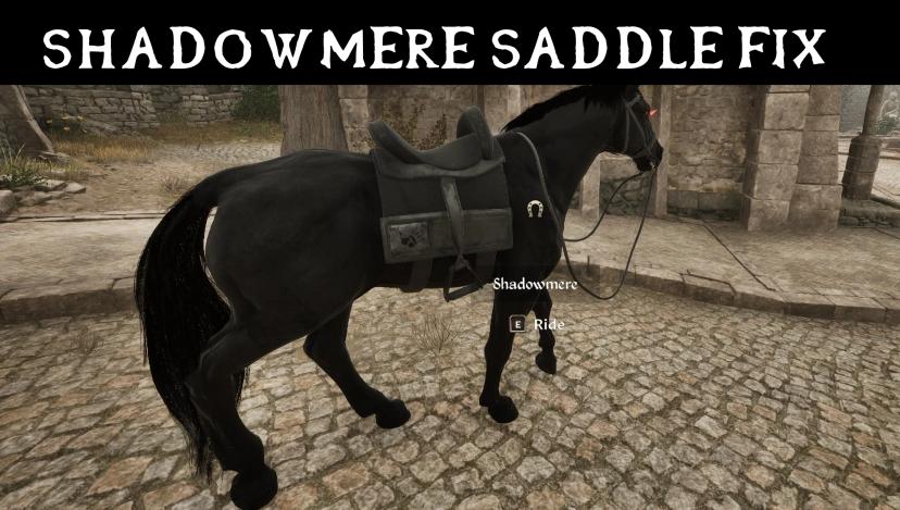 Shadowmere DB saddle fixed addon