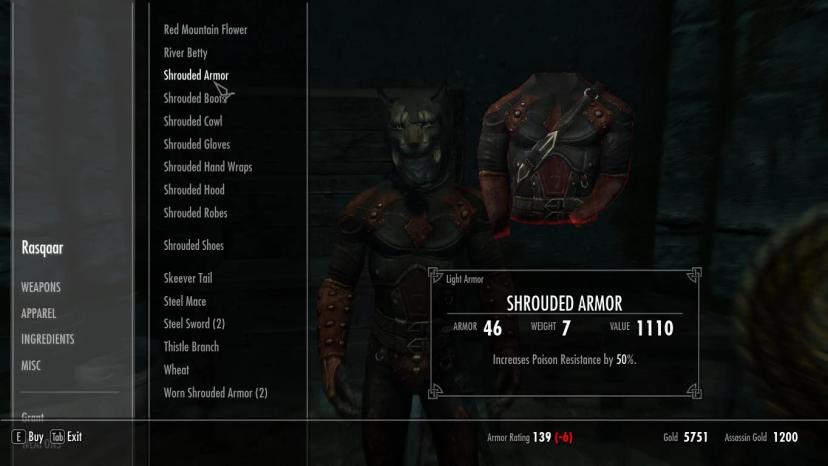 Dark Brotherhood Trader addon