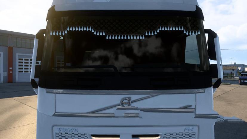 ANIMATED CURTAINS FOR VOLVO FH16 2012 V1.0 addon