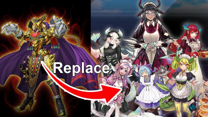 Wallpaper Dragon Maid (Replaces Wallpaper Eldlich The Golden Lord) addon