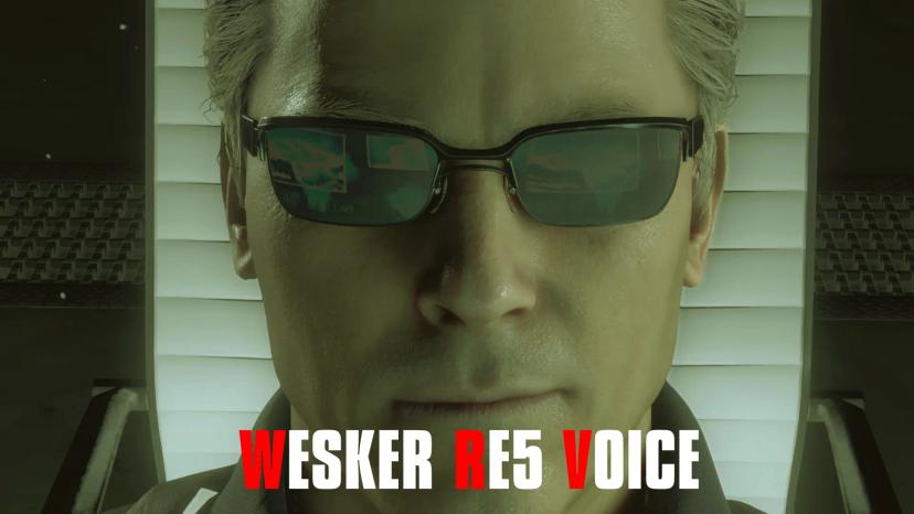 Wesker Voice Replacer (RE5) mod addon