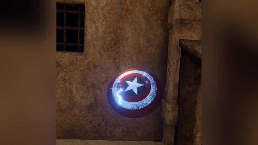 Captain America's shield addon