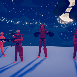 Completely accurate combat simulator "Neon wars - new units and campaigns." addon