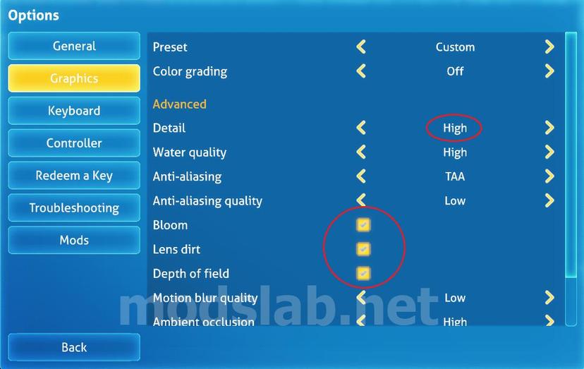 Modification of fabrics. addon