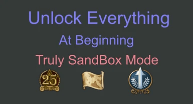 Unlock Everything At The Beginning addon