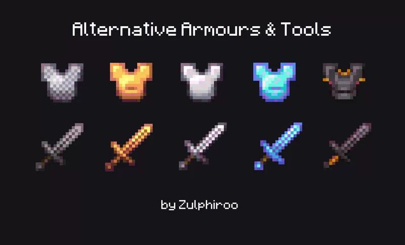 Alternative armor and tools for Zulfiloo addon