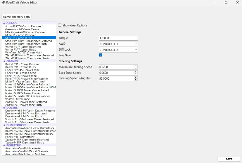 Vehicle Editor V3 (Dynamic Loading) addon