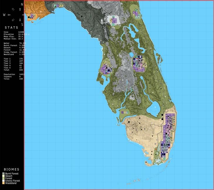 Map: Florida Undead addon