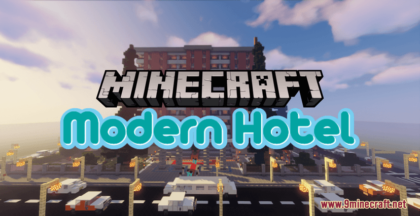 Map "Modern Hotel" for Minecraft 1.17.1 addon