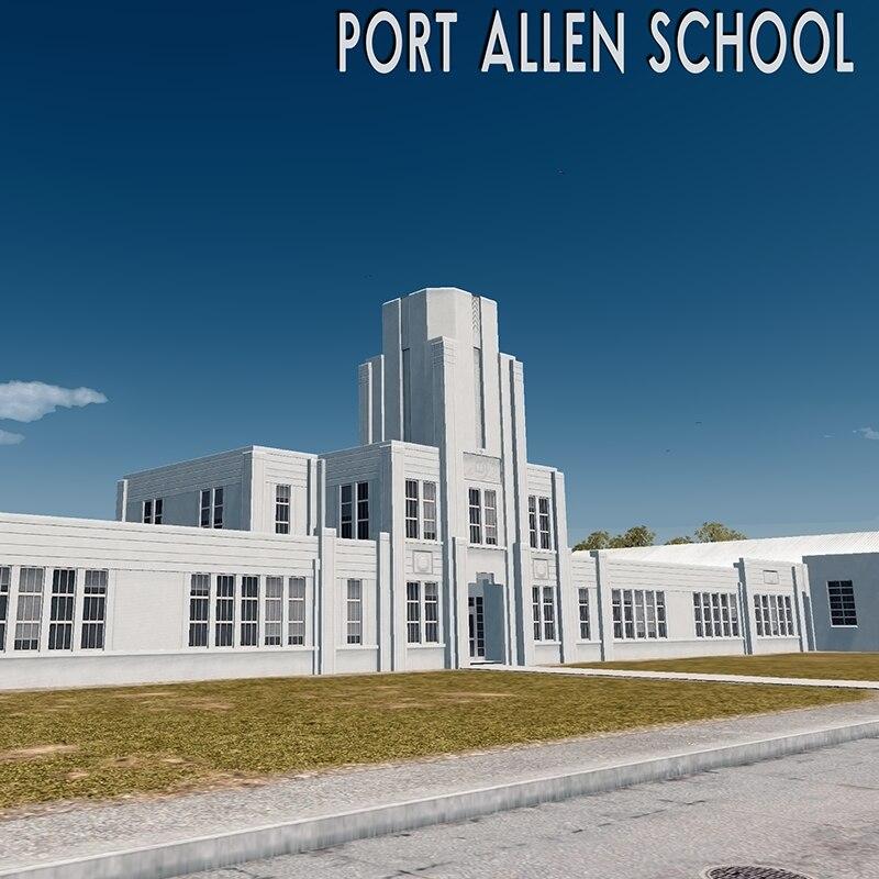 Port Allen School addon