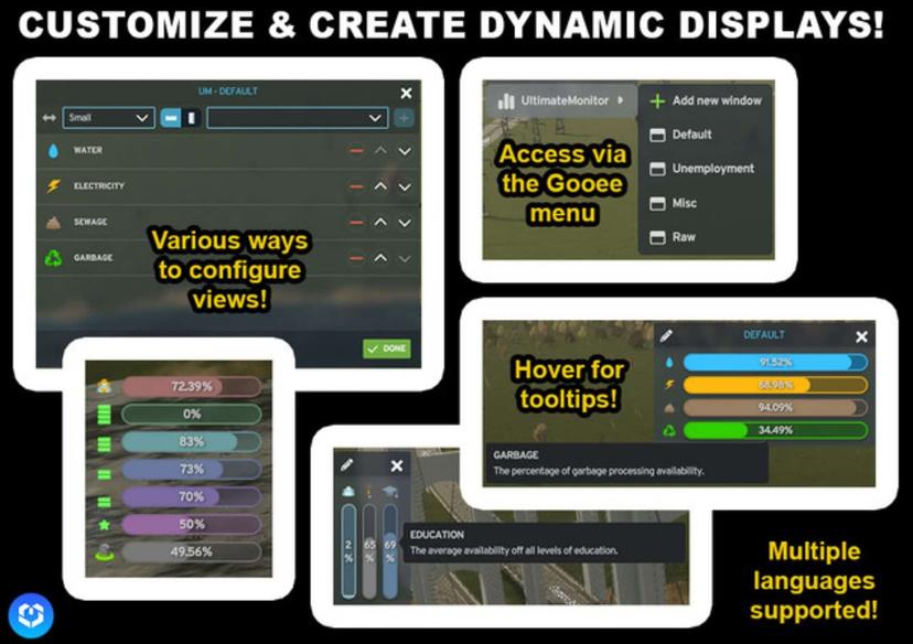 The Ultimate Monitor addon