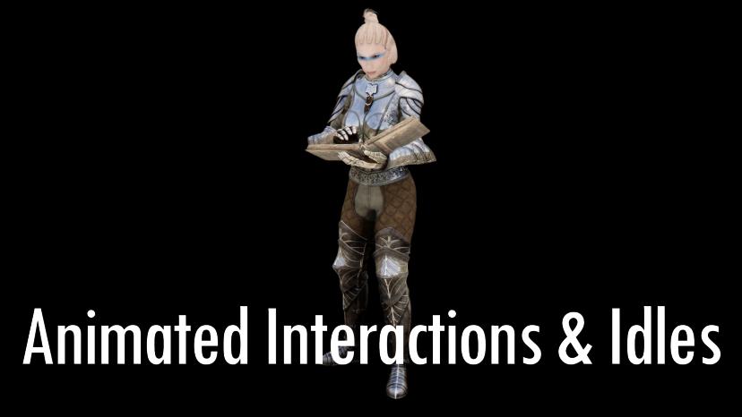 Animated interactions and inaction addon