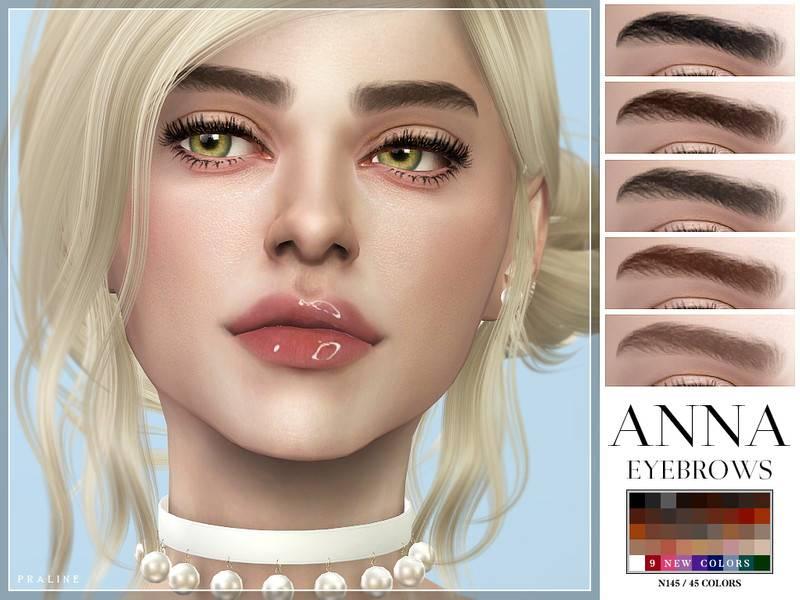 Eyebrows "Anna Eyebrows N145" addon