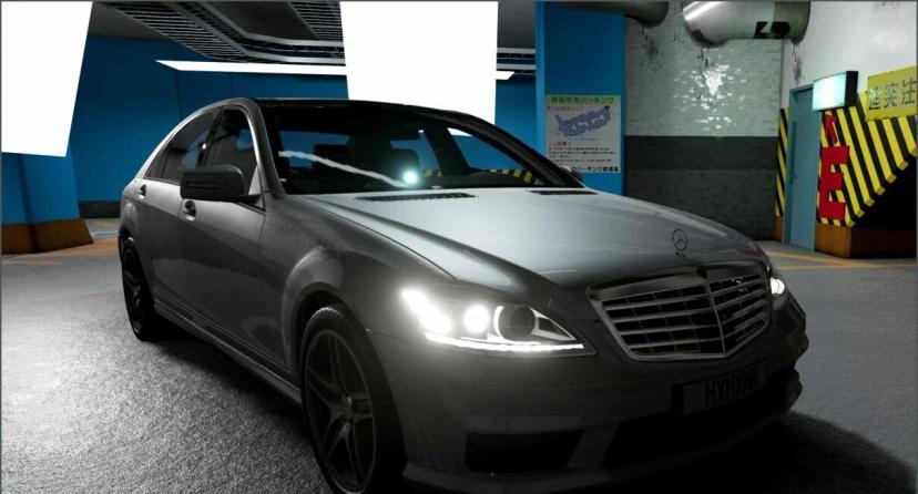 Автомобиль Mercedes-Benz S Class W221 1.0.0 addon