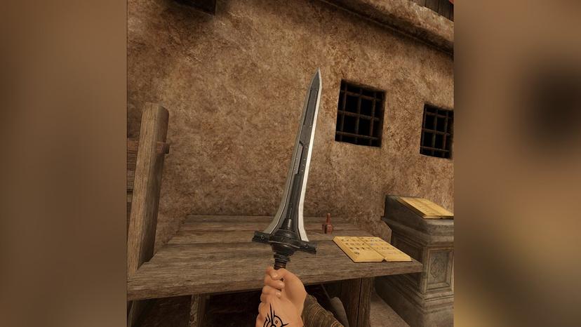 Longsword from Final Fantasy First Soldier. addon
