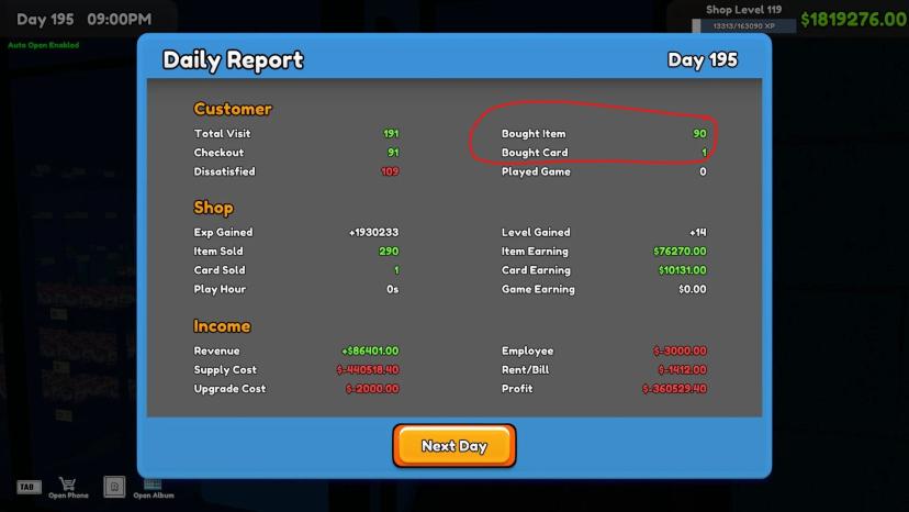 Exclude gaming tables from client capacity addon