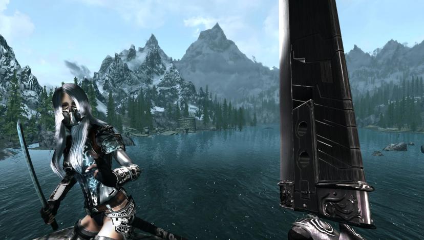 Buster sword made of carbon steel -RETEX- addon