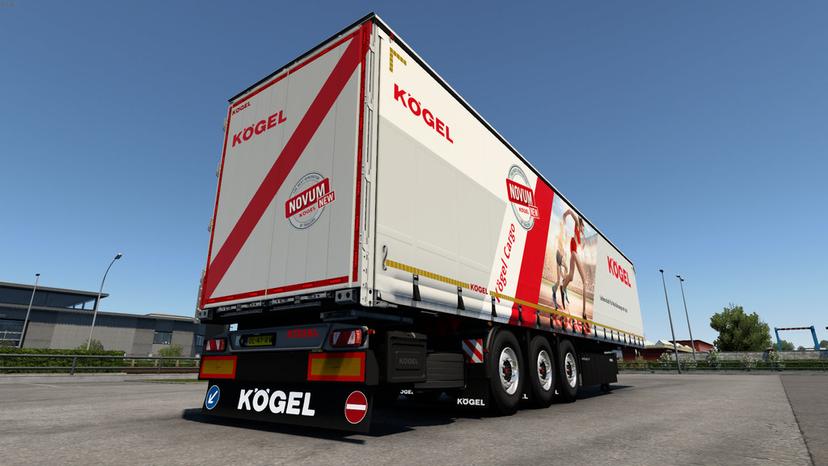 Kögel Trailers from Dotec addon