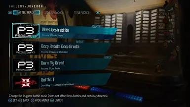 Persona 3 OST Track Pack/Mod addon