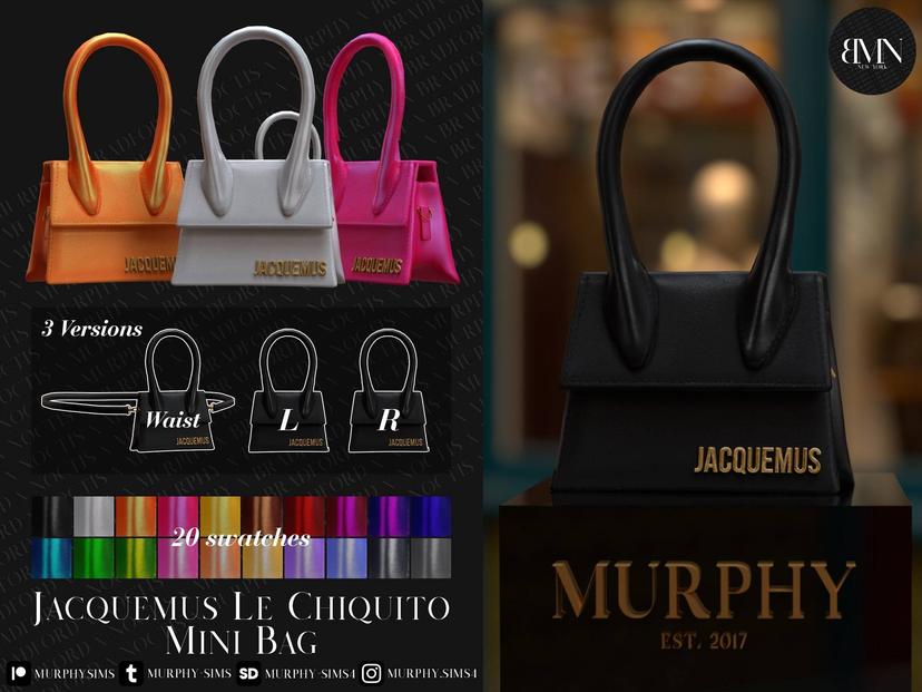 Сумочка "Jacquemus Le Chiquito Mini Bag" addon