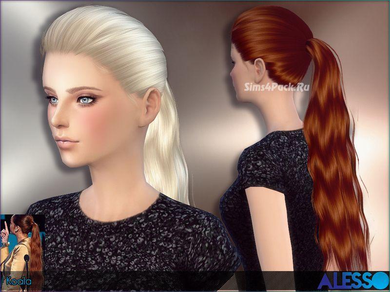 Women's hairstyle "Koala" addon