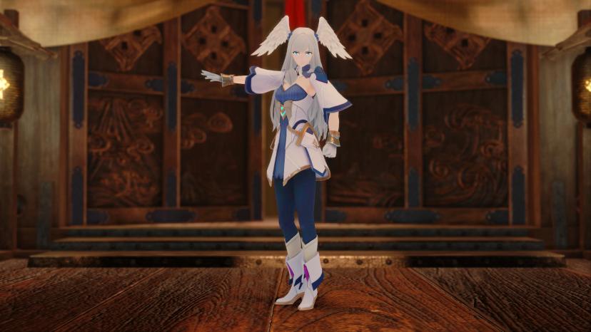 Xenoblade Chronicles 3 Melia with weapon (IG) addon