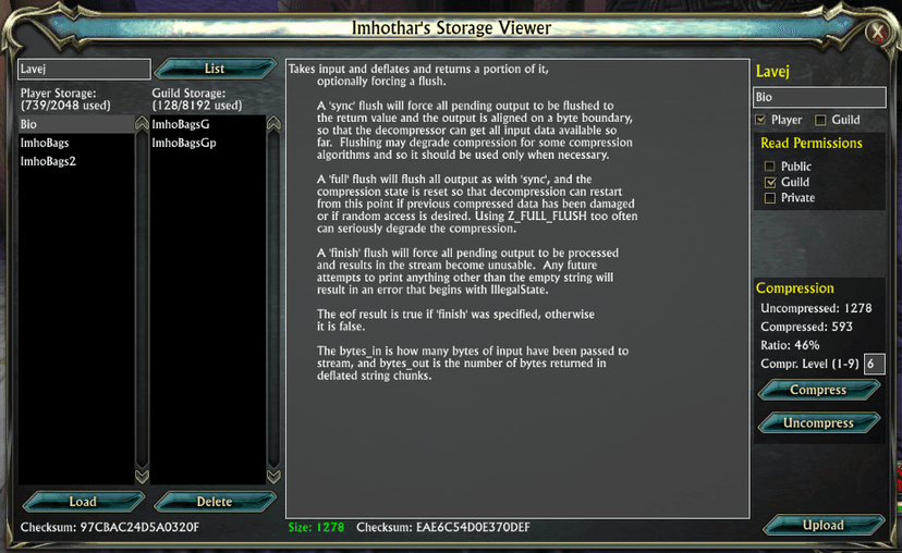 StorageViewer addon addon