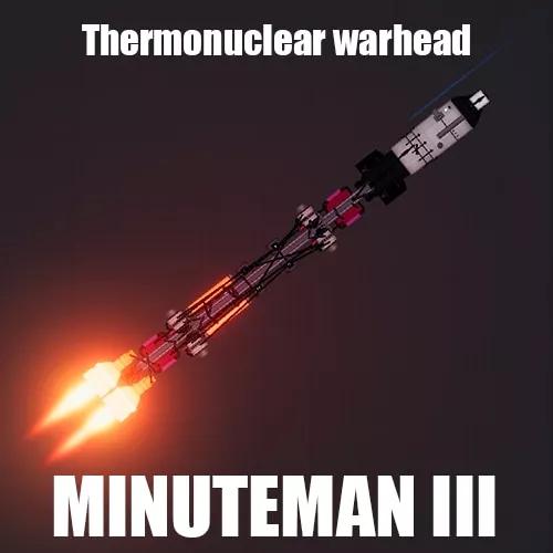 Mod Minuteman III - thermonuclear missile addon