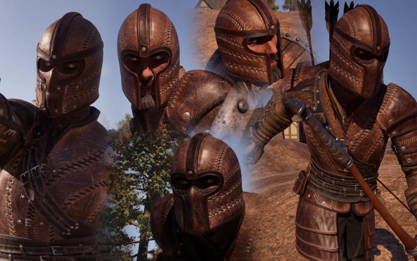 Protective Headgear - Leather addon