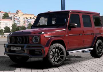 Mercedes-Benz G63 AMG 2022 version 1.5 for American Truck Simulator (v1.51.x)/Mod addon
