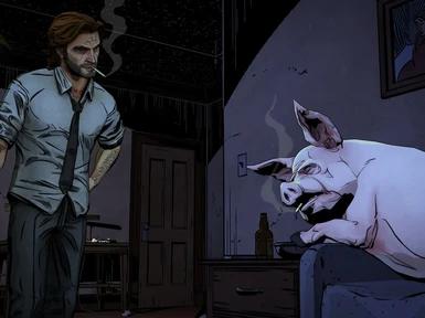 Changing the main theme of Wolf Among Us... addon