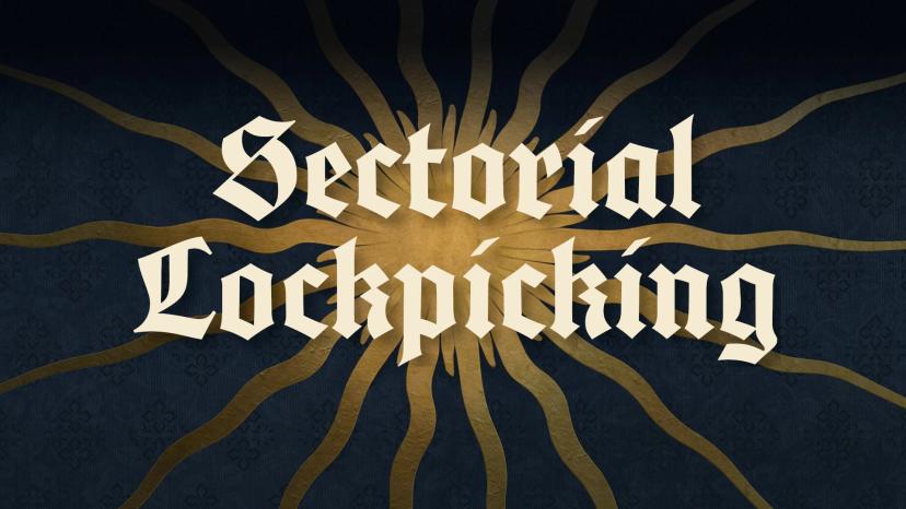 Sectoral lock picking addon