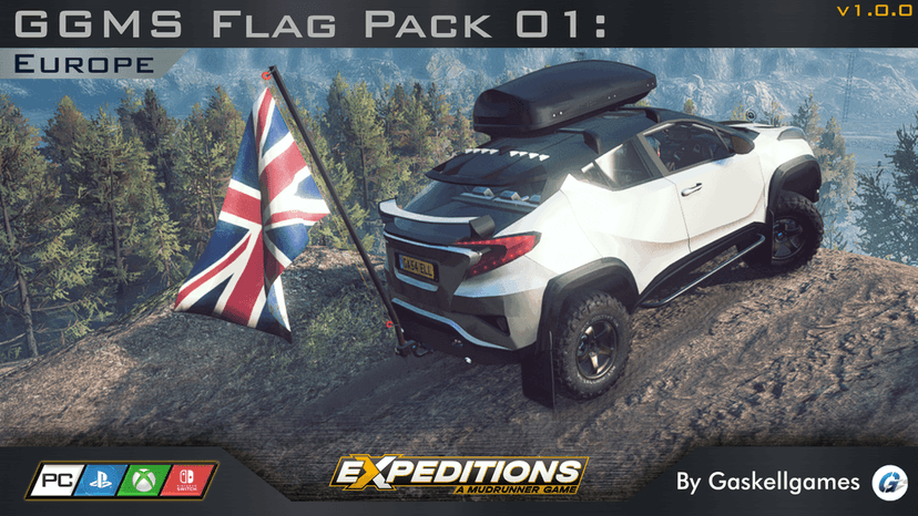 GGMS Flag Set 01: Europe addon